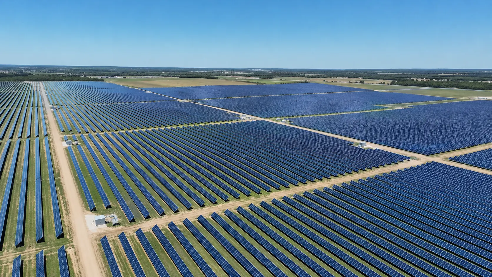 Utility-Scale Solar Farm with SMAX Energy Panels
